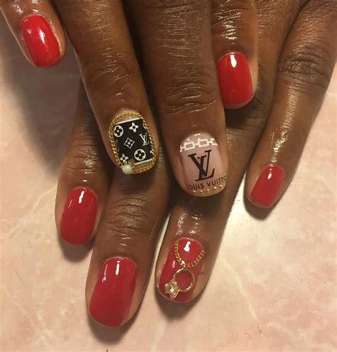 white louis vuitton nails|louis vuitton red bottom nails.